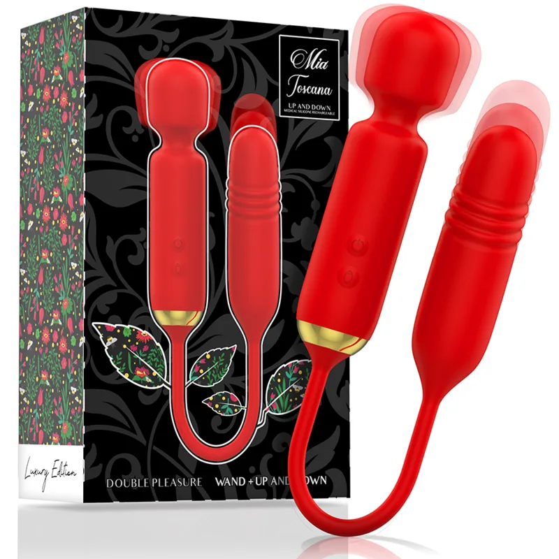 Mia Toscana Double Pleasure Wand with Up and Down Motion