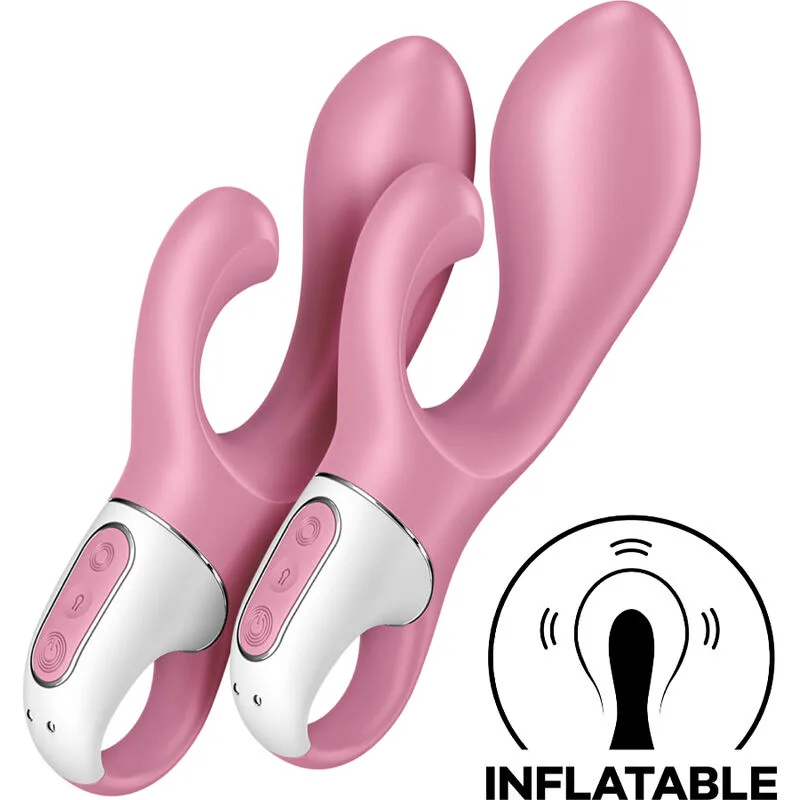 Satisfyer Air Pump Bunny 2 Uppblåsbar Kaninvibrator – Rosa