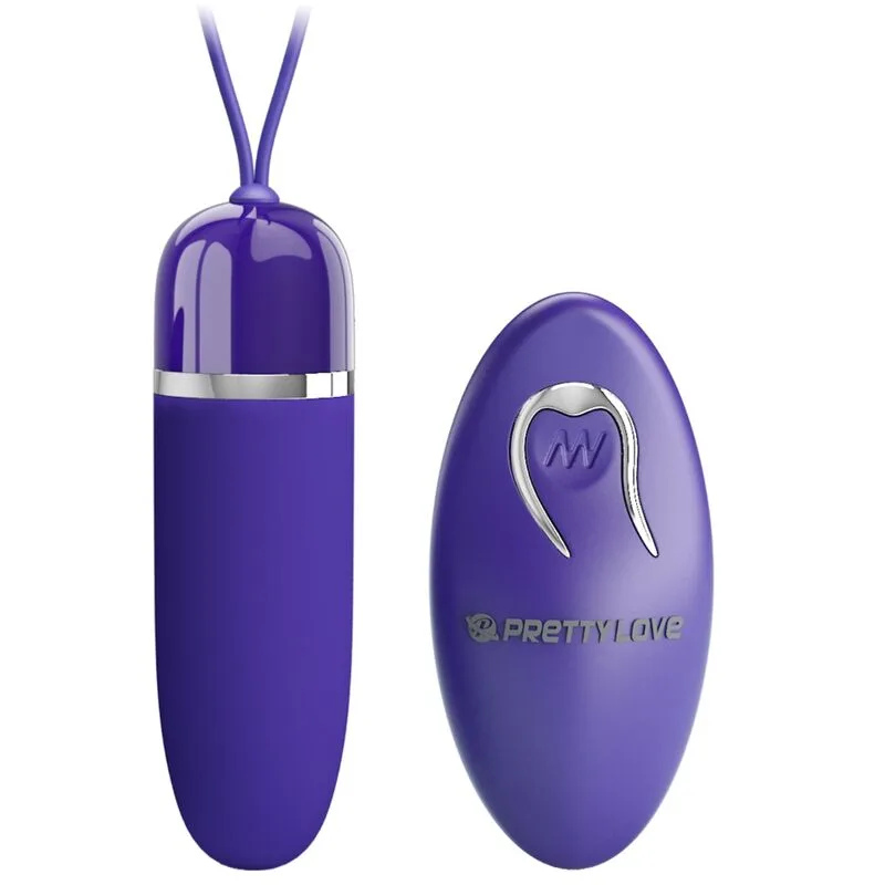Pretty Love - Darlene Violet Mini Vibrating Bullet with Remote Control