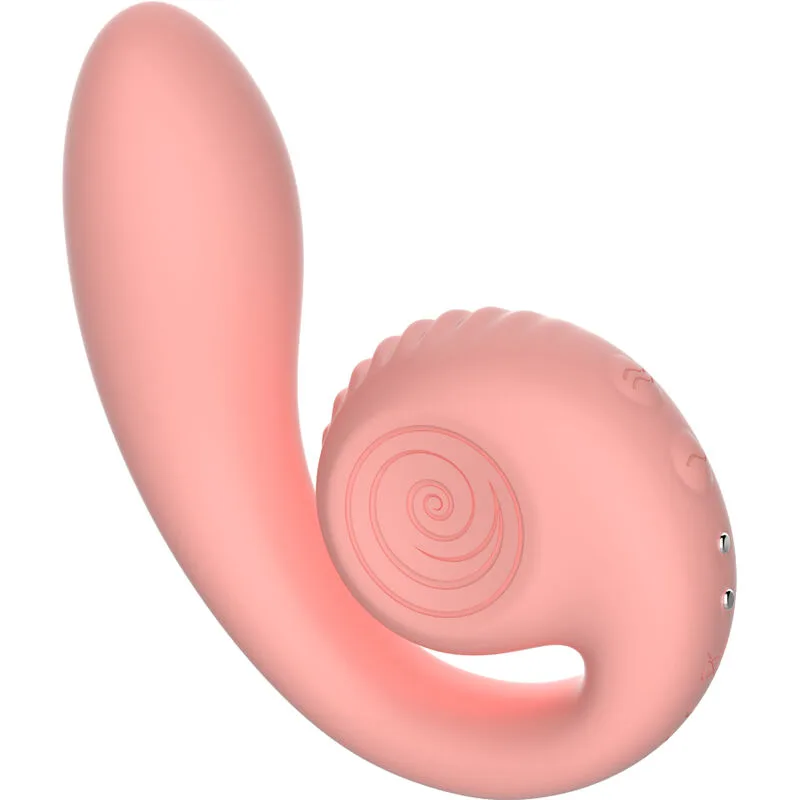 Snail Vibe Gizi Dual Stimulator – Pink | G-Spot & A-Spot Vibrator