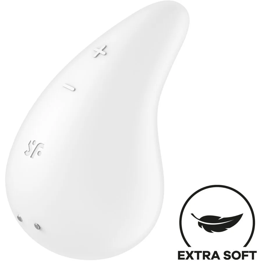 Satisfyer - Dew Drop Lay-On Vibrator | White