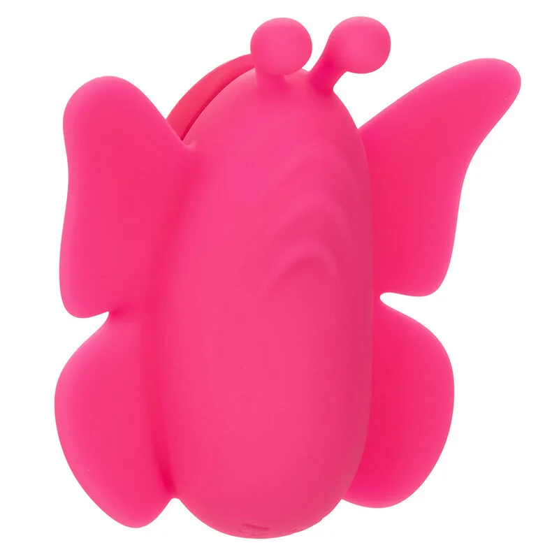 Calexotics - Neon Vibes The Flutter Vibe Klitorisstimulator | 10 Vibrationsmönster | USB-laddningsbar | Rosa