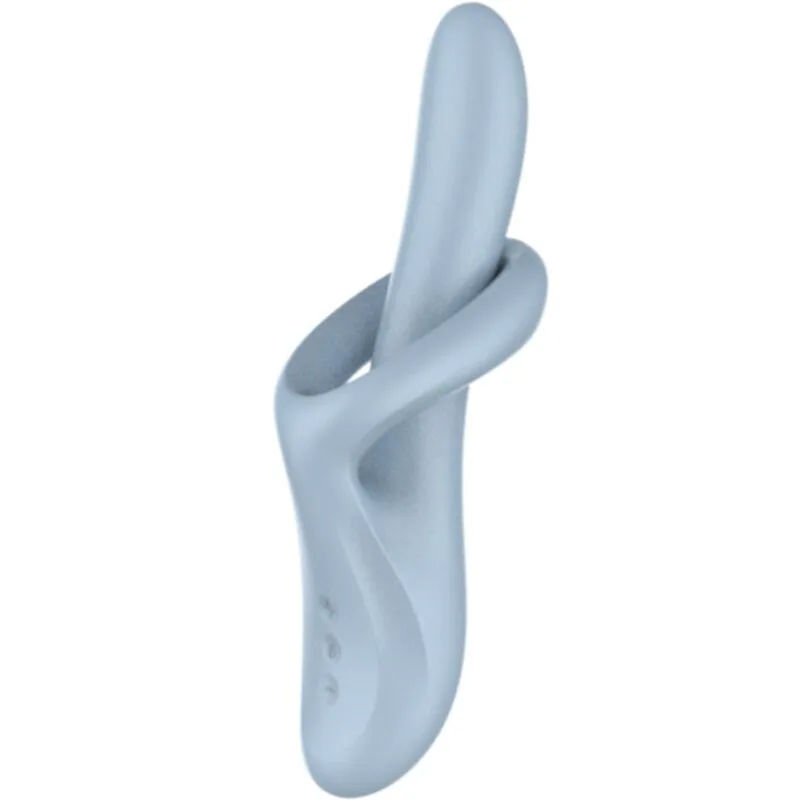 Satisfyer Heat Flex 4 Warming Rabbit Vibrator with 12 Vibration Modes – Blue