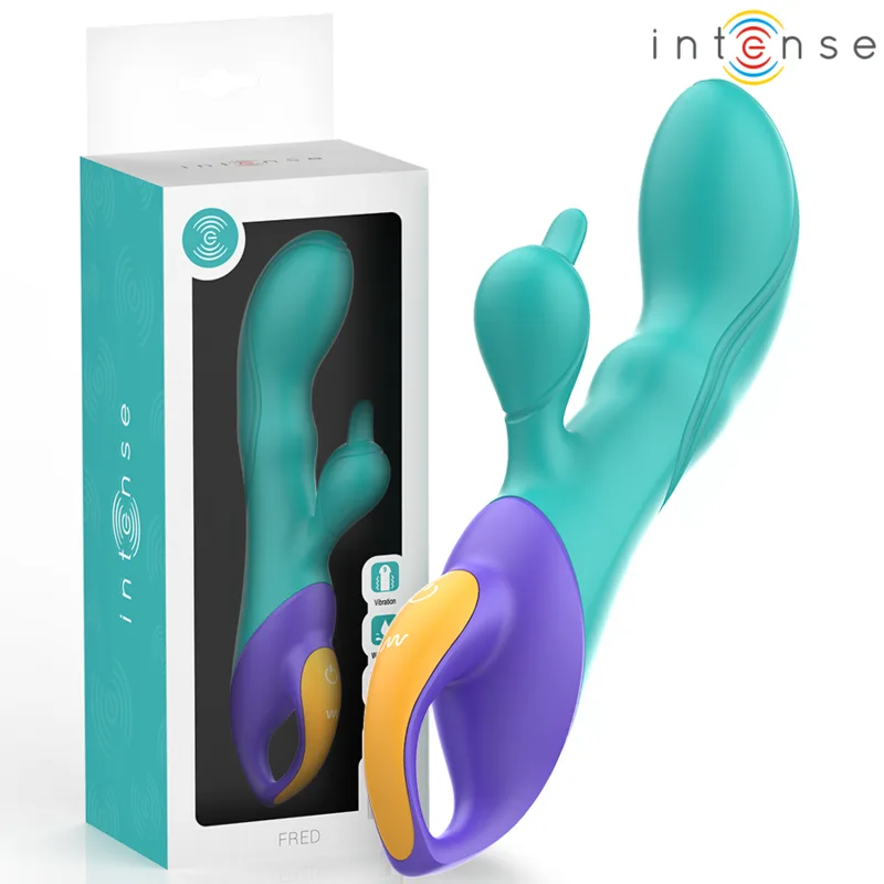 Intense - Fred Rabbit Vibrator Blå