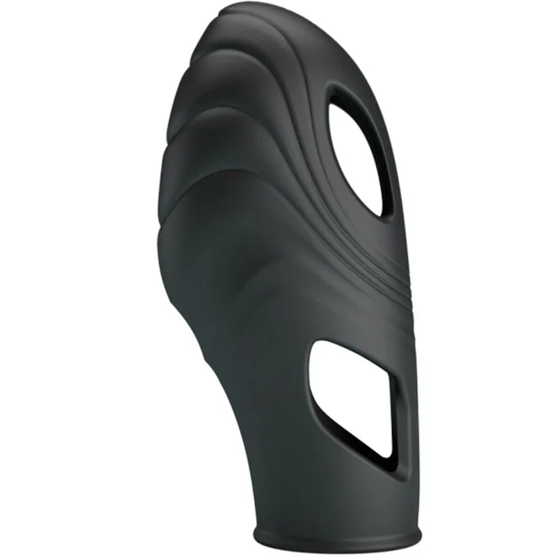 Pretty Love Lich Silicone Finger Vibrator – Black