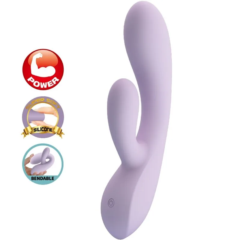 Pretty Love Rosolyn Rabbit Vibrator – 10 Vibrationsmönster – Lila