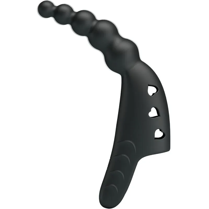 Pretty Love Jordin Finger Vibrator | 10 Vibration Modes | Black