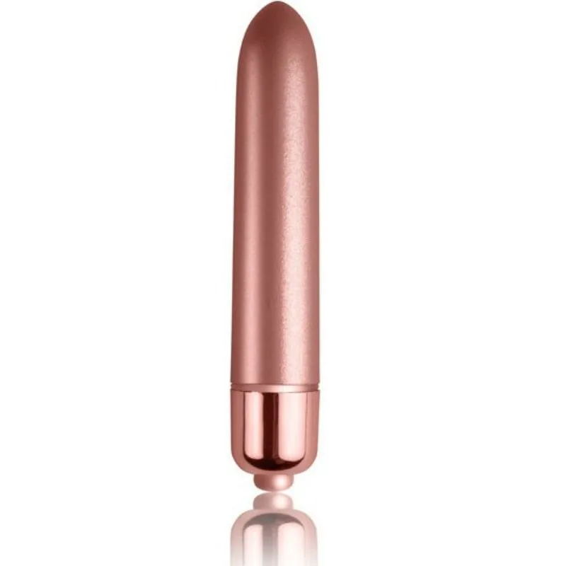 Rocks-Off Touch of Velvet Rose Bloom Vibrerande Bullet – 10 Hastigheter & Funktionslägen