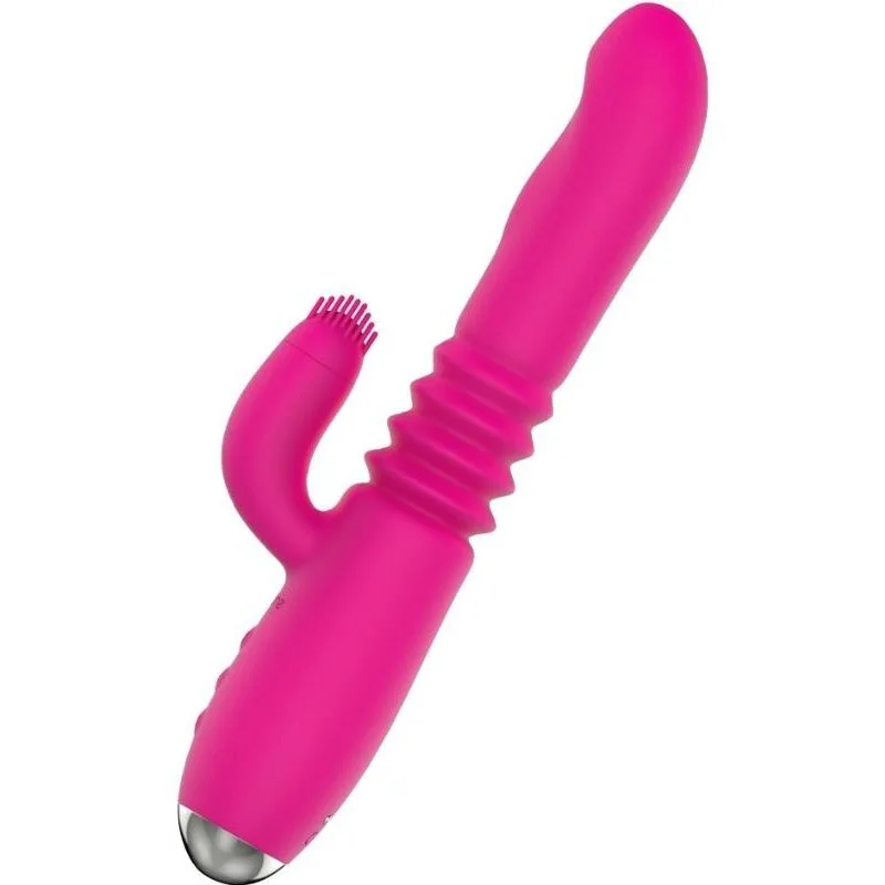 Nalone Idol Plus - Kaninvibrator med Vibration, Rotation & Upp-och-ned-stimuleringsfunktion