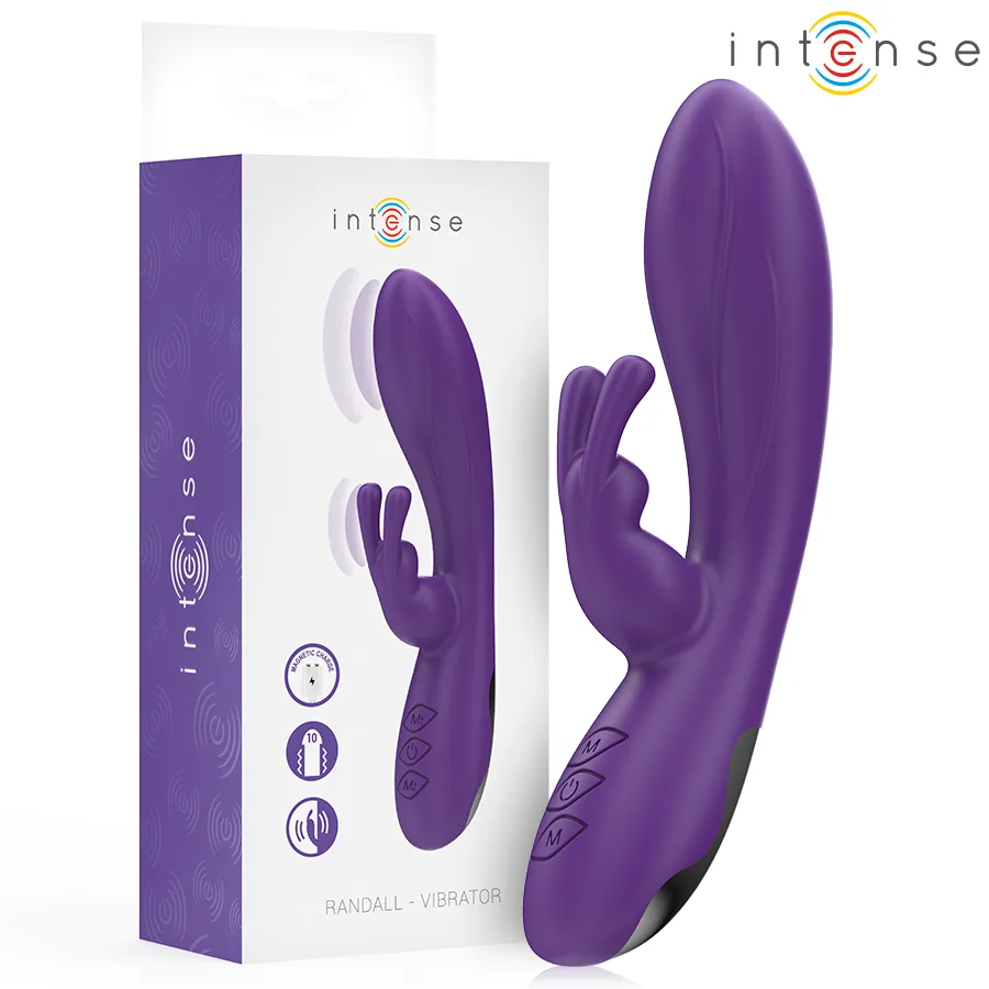 Intense - Randall Rabbit Vibrator | 10 Vibration Modes | Purple