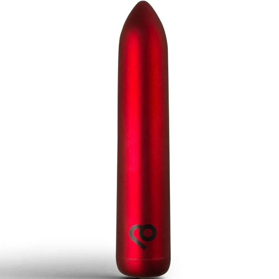 Rocks-Off Uppladdningsbar Vibrerande Bullet – Poppy Red