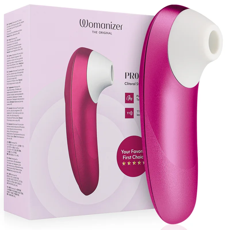 Womanizer Pro Vibrant Klitorisstimulator – Rosa