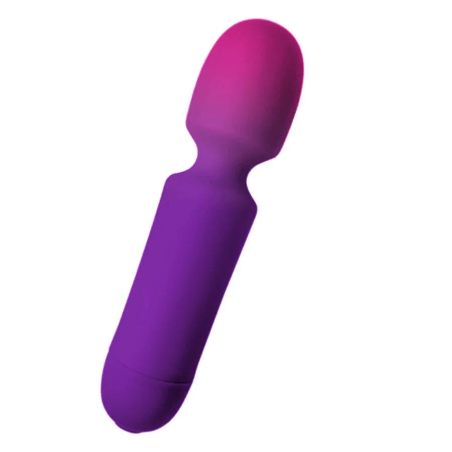 Rocks-Off Glo-Girl Mini Wand Vibrator – Lila