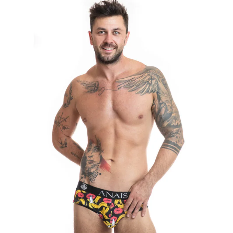 Anais Men - Bananprint Jock Bikinitrosa - Storlek XL