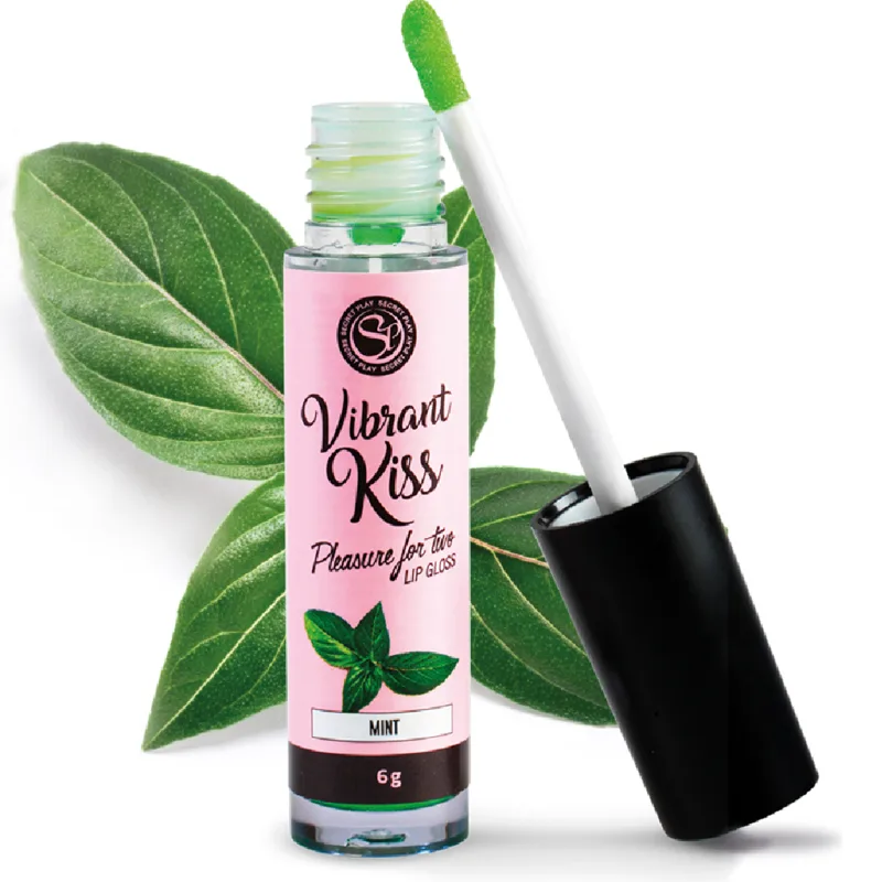 Secretplay - Vibrant Kiss Stimulating Lip Gloss – Mint Flavour