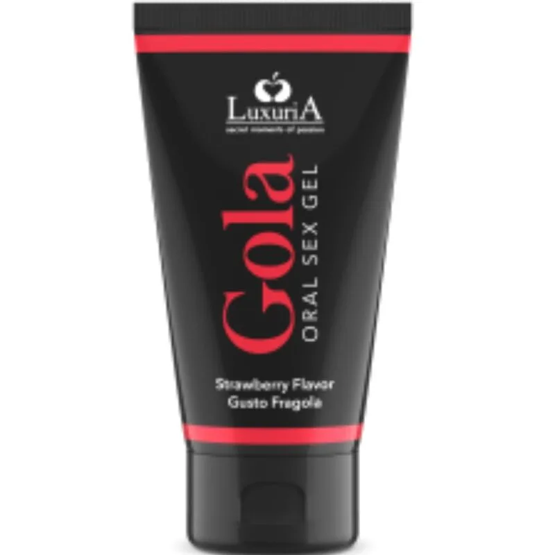 Intimateline Luxuria – Strawberry Flavoured Oral Intimacy Gel 50 ml