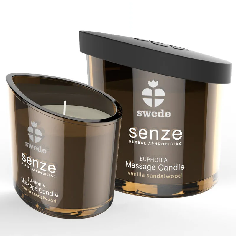 Swede - Senze Euphoria Massage Candle - Vanilla & Sandalwood (50 ml)