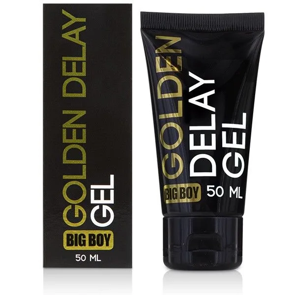 Cobeco Big Boy Golden Delay Gel 50ml – Male Desensitising Gel for Prolonged Performance