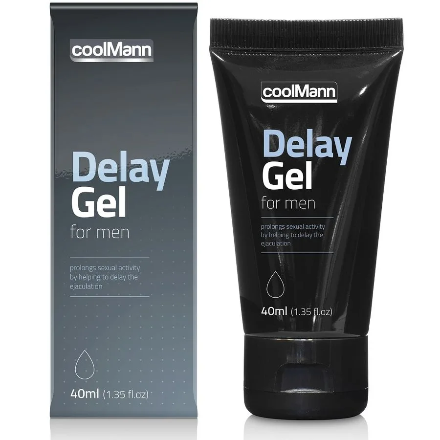 Cobeco - CoolMann Delay Gel 40ml | Climax Control Gel for Prolonged Intimacy