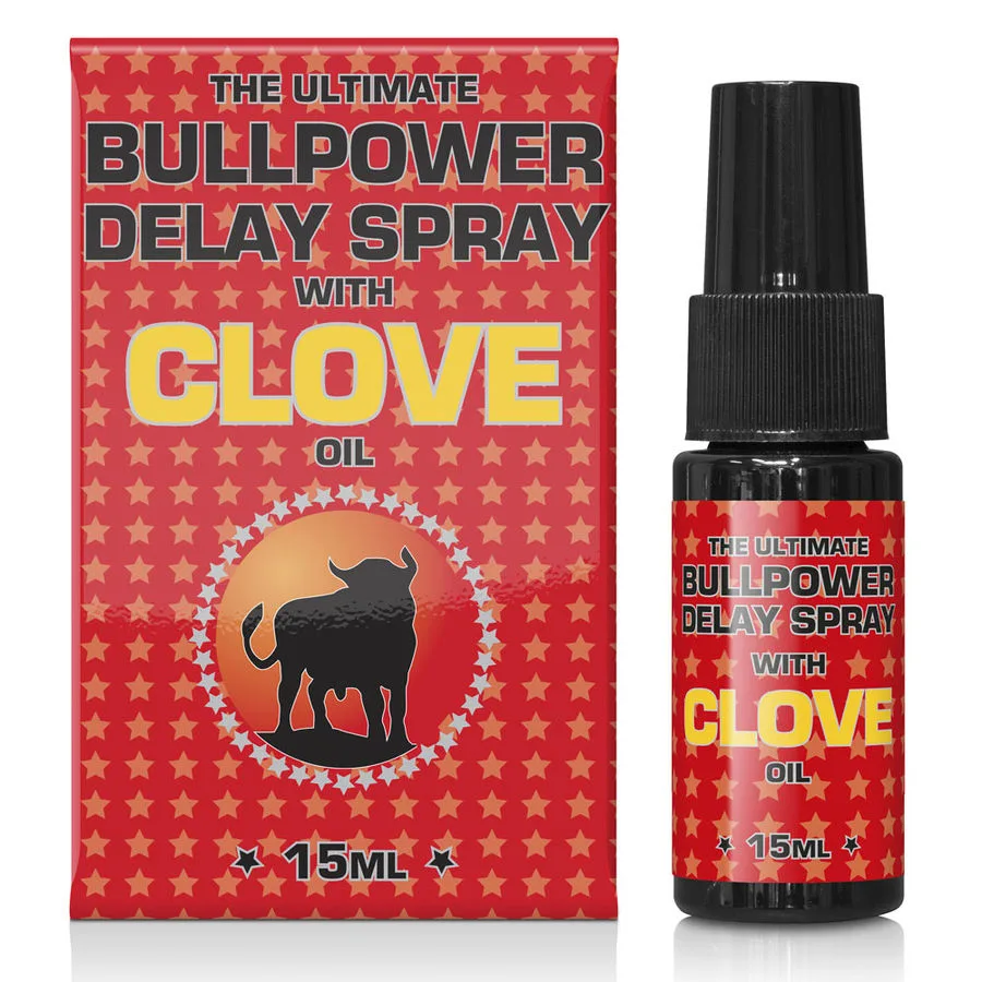 Cobeco - Bull Power Clove Delay Spray 15ml | Climax Control Spray for Men