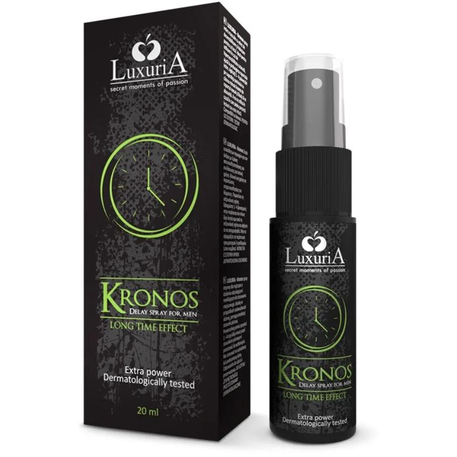 Intimateline Luxuria – Kronos Desensitizing Delay Spray for Men | Aloe Vera Formula | 20 ml