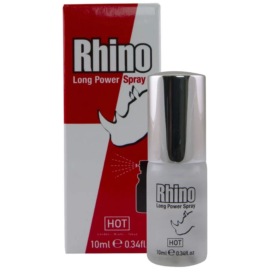 HOT Rhino Long Power Delay Spray for Men – 10 ml