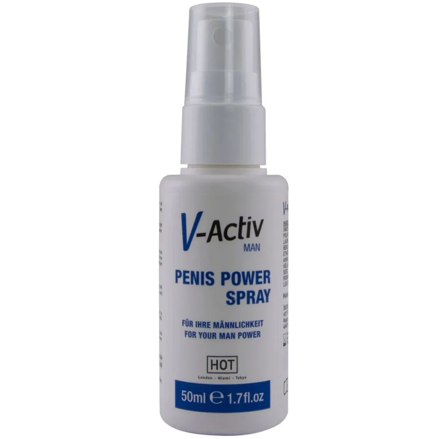 HOT V-Activ Penis Power Stimulating Spray for Men – 50 ml