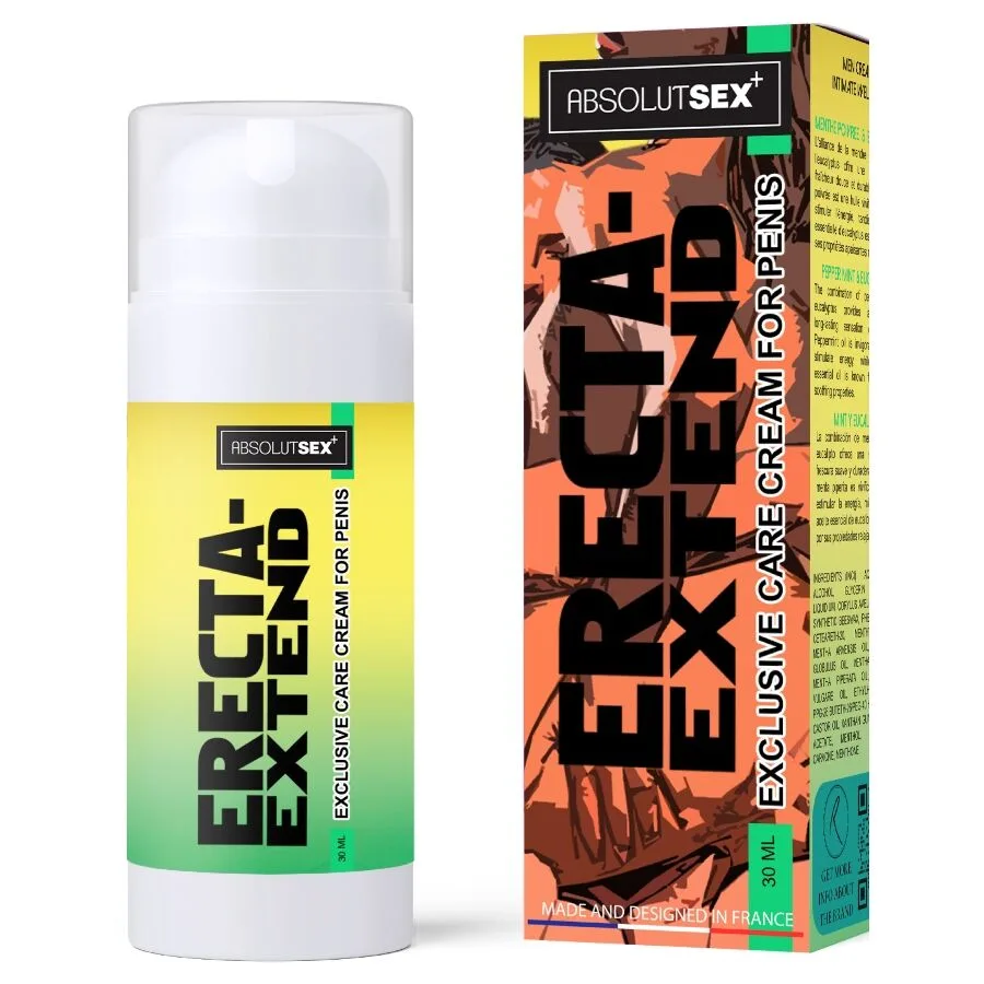 Ruf - Erecta Extend Delaying & Refreshing Cream 30ml | Ejaculation Delay & Sensitivity Control Cream