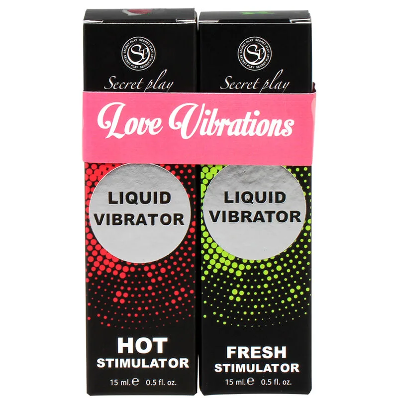 Secretplay - Liquid Vibrator Love Vibrations Couples Stimulation Pack
