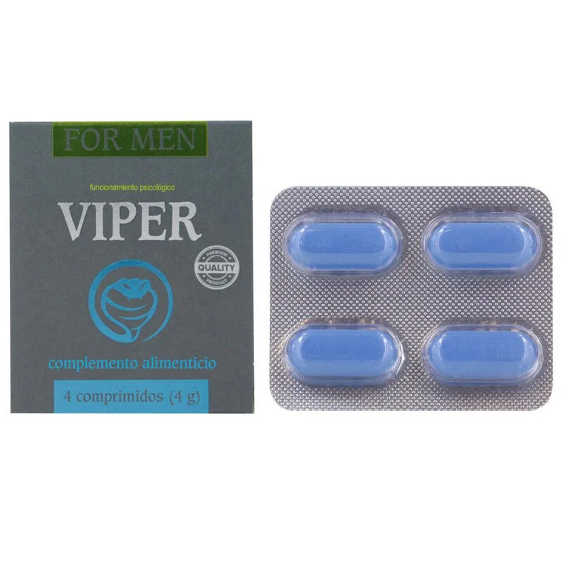 Cobeco - Viper for Men Vitalitetstillskott | 4 Tabletter