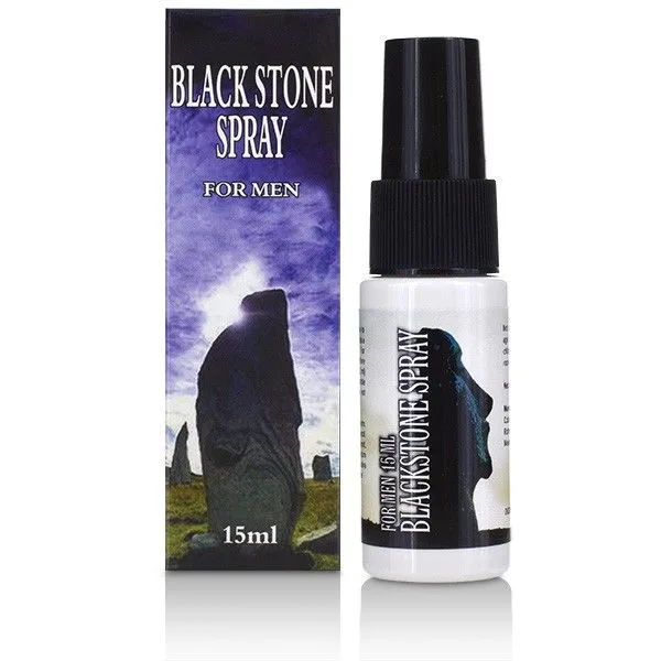 Cobeco Black Stone Delay Spray for Men – 15ml Desensitising Climax Control Spray