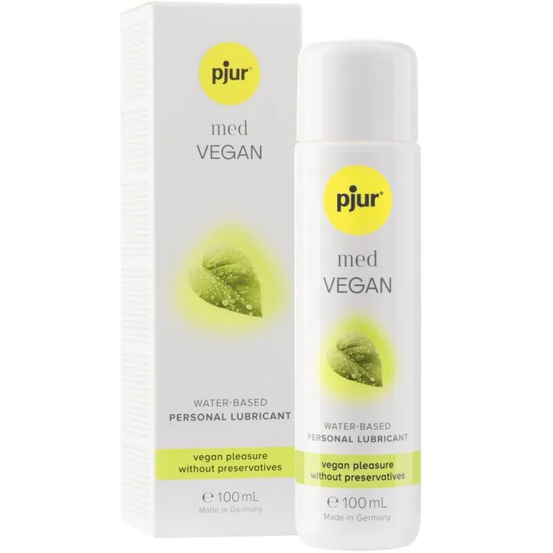 Pjur Med Vegan Glide Vattenbaserat Glidmedel 100ml – pH-balanserat, Konserveringsmedelfritt
