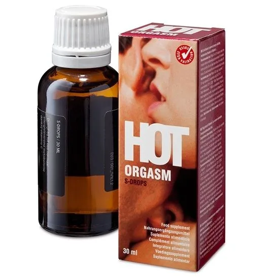 Cobeco - Hot Orgasm Drops 30 ml | Arousal & Intimacy Enhancement Drops with L-Arginine & Vitamin C