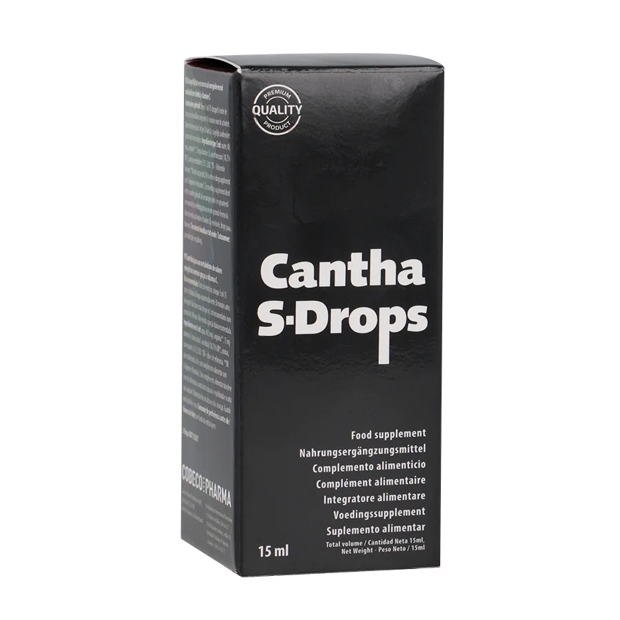 Cobeco - Cantha S-Drops Sexual Energy Supplement Drops 15 ml