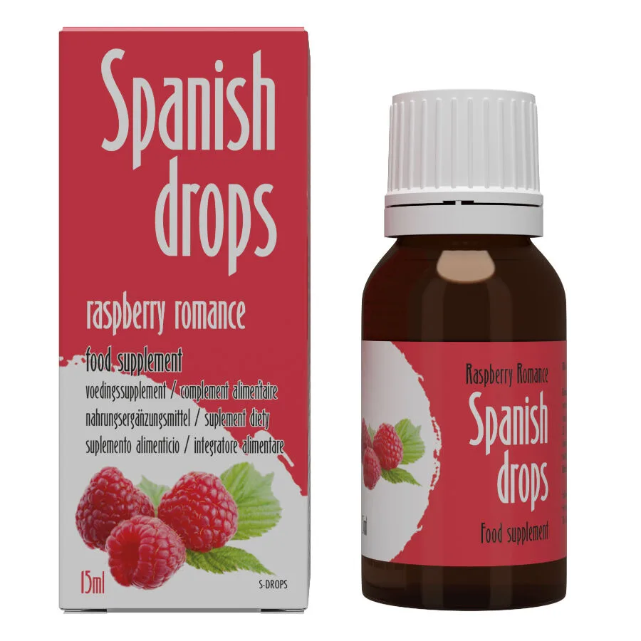 Cobeco - Spanish Drops Raspberry Romance Arousal Food Supplement 15 ML