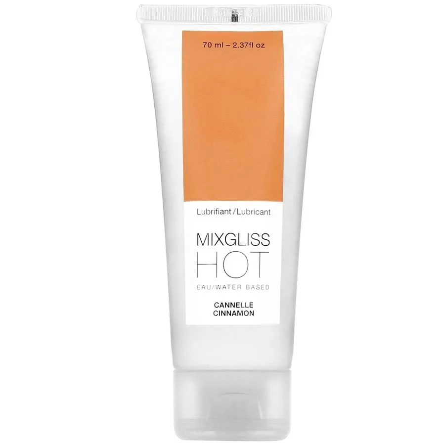 Mixgliss Heat Effect Warming Lubricant – Cinnamon Flavour 70ml