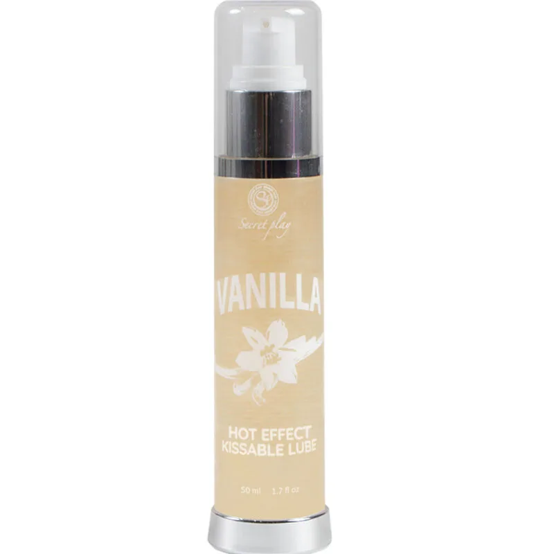 Secretplay 2-in-1 Warming Lubricant & Massage Gel – Vanilla Flavour, 50 ml