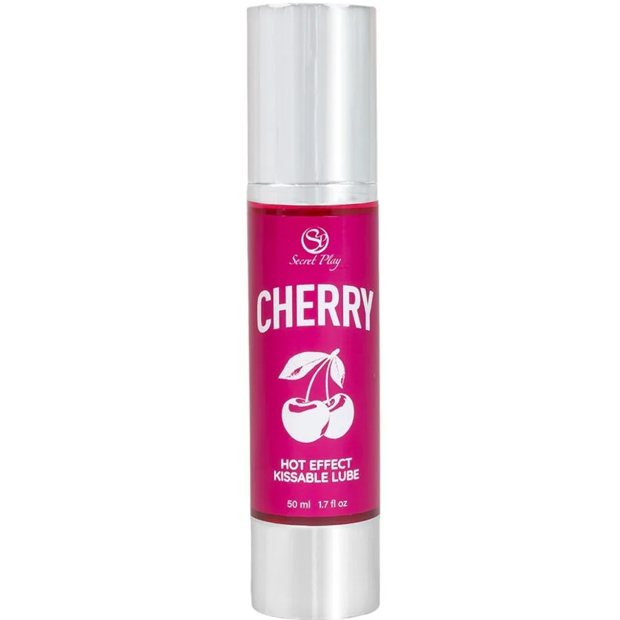 Secretplay Warming Lubricant & Massage Oil – Cherry Flavour, 50 ml