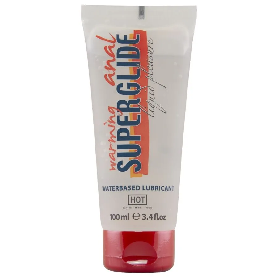 HOT Anal Superglide Warming Water-Based Lubricant 100 ml