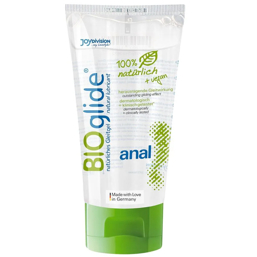 Joydivision BIOglide Anal Lubricant – 100% Naturlig & Ekologisk Formel, 80 ml