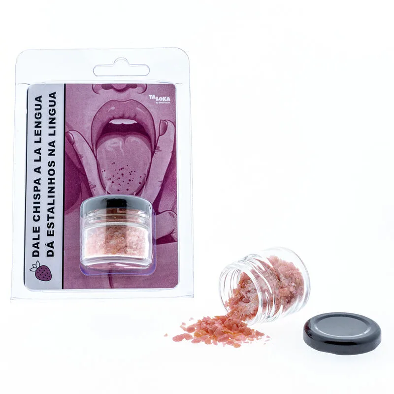 Taloka - Magical Kisses Sparkling Candy for the Tongue | Strawberry Flavour