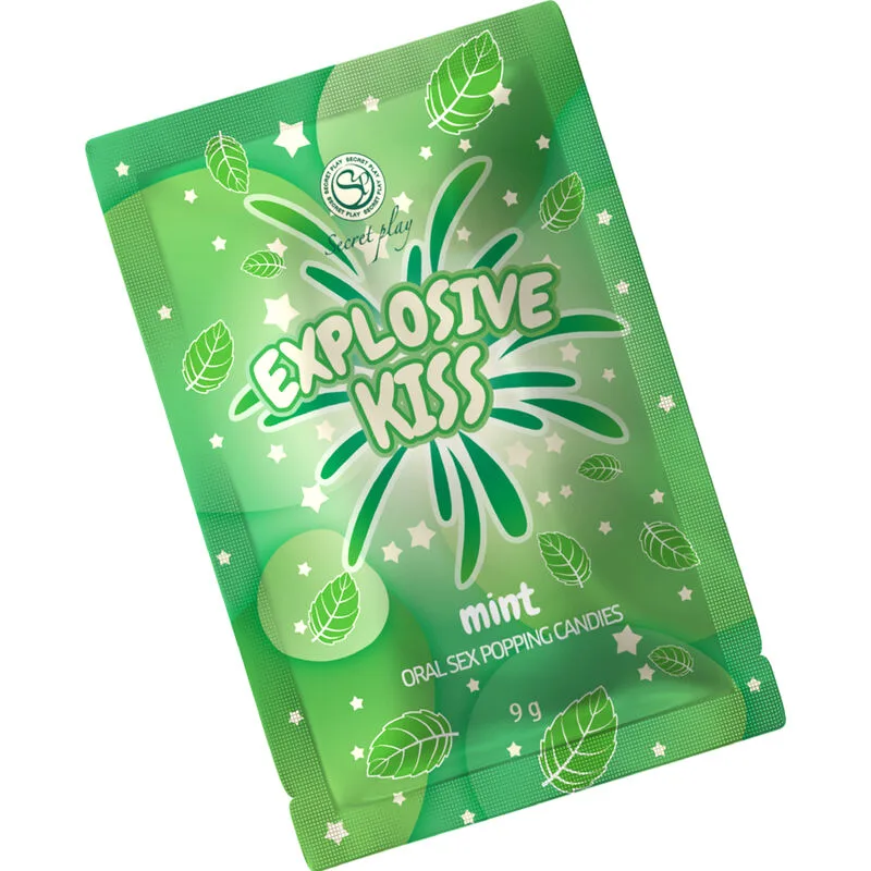 Secretplay - Mint Flavour Explosive Popping Candies for Intimate Play