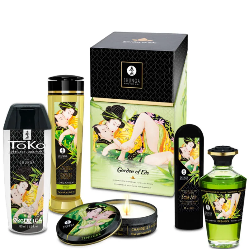 Shunga Edo Garden Organic Intimate Collection Gift Set