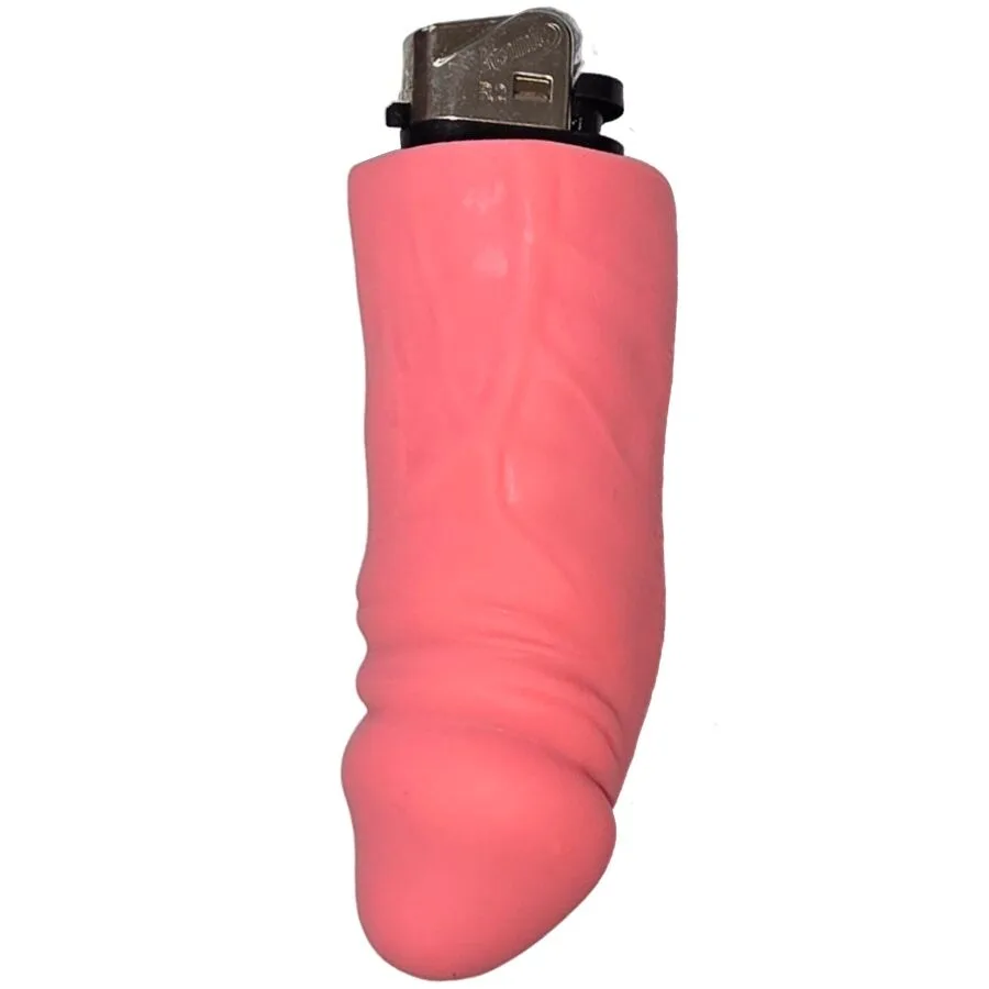 Diablo Picante - Novelty-Tändare i Fuchsiarosa Penisform