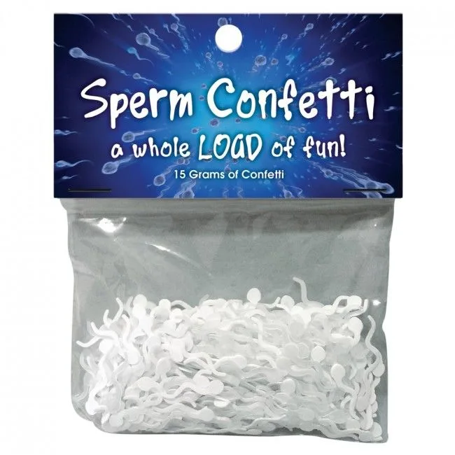 Kheper Games - Novelty Konfetti i Spermatozoa-Form