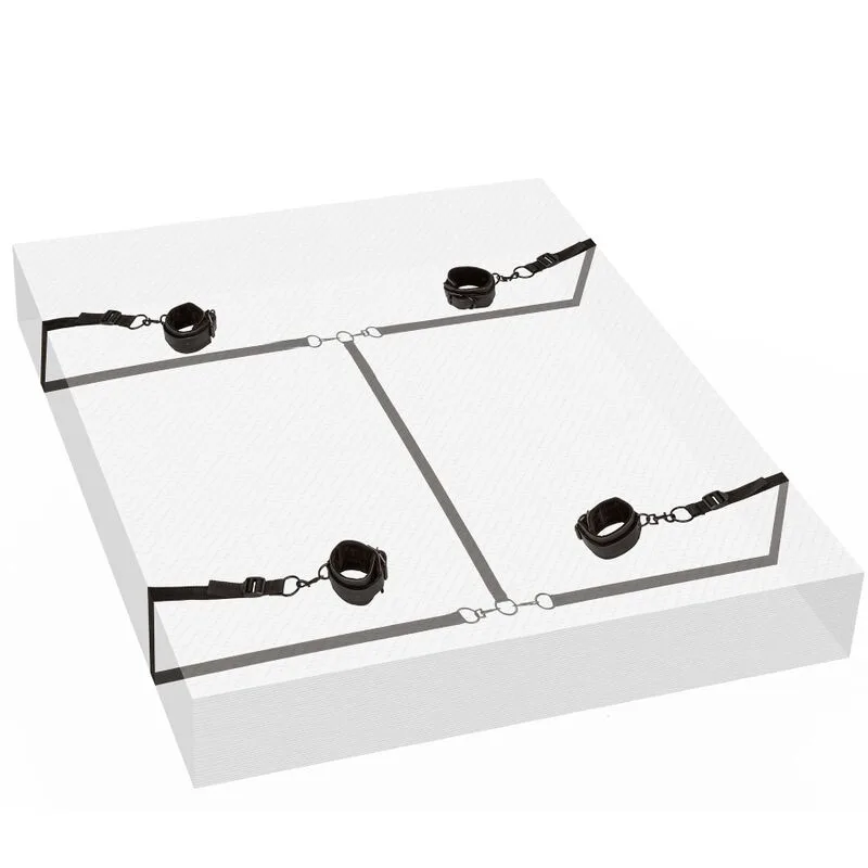 Calexotics - Boundless Bed Restraint System i Röd