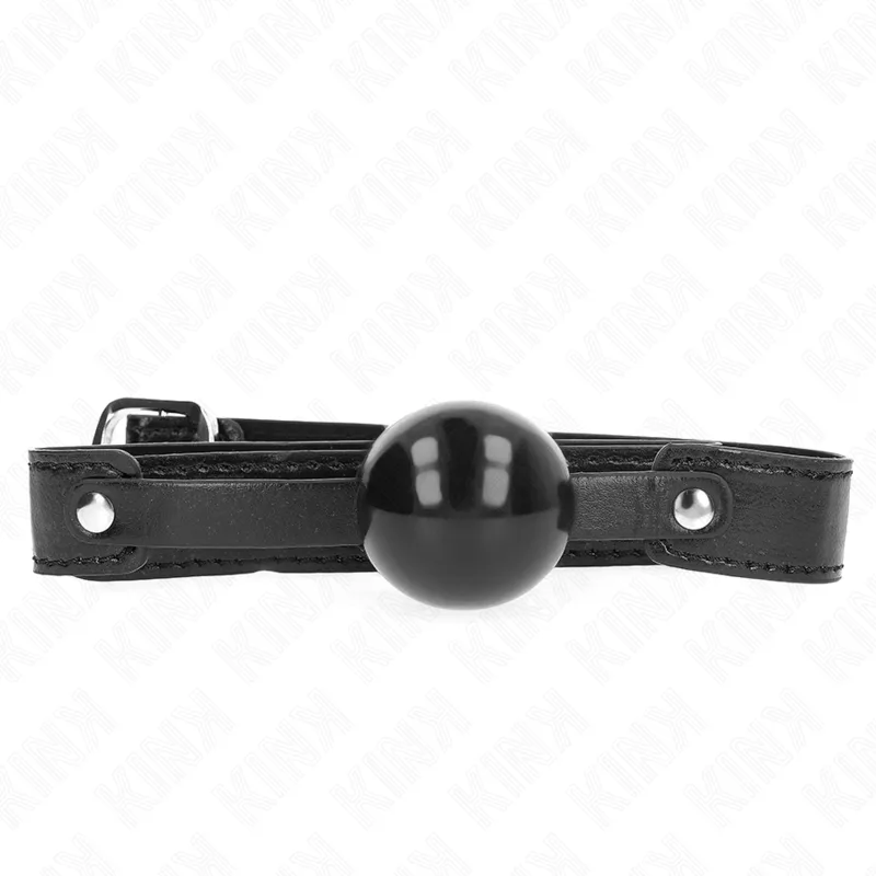 Kink Soft TPE Ball Gag – Model 2 | 4 cm Ball with 65 x 2.5 cm Strap