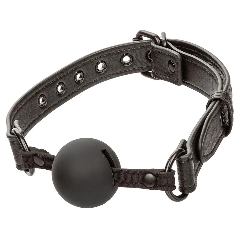 Calexotics Nocturnal Collection Ball Gag – Kroppssäkert Silikon, Svart