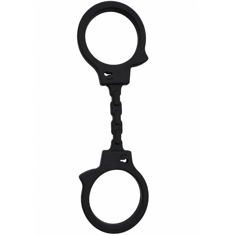 Diablo Picante - Silicone Restraint Handcuffs in Black