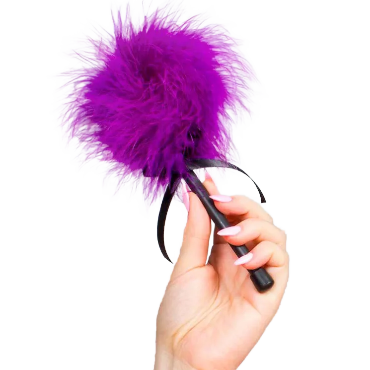 Secretplay - Pink & Purple Marabou Feather Sensory Duster